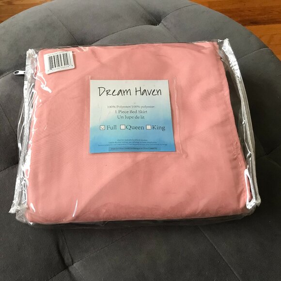 Set of 2 Dream Haven Bed Skirts 1 King 1 Full - Picture 7 of 7